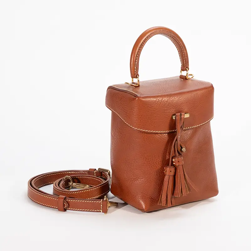 Bolsa com aba vintage